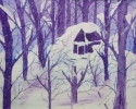 Purple snow 5 x 7 copy